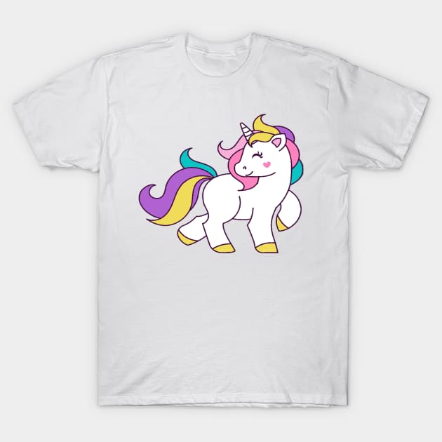 Unicorn T-Shirt by artforrart